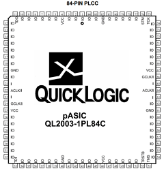 QL2003-0PL84I Datasheet PDF QuickLogic Corporation