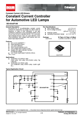 BD18342FV-M Datasheet PDF ROHM Semiconductor