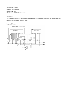 BA6688L Datasheet PDF ROHM Semiconductor