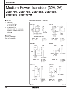 2SD1758TLQ Datasheet PDF ROHM Semiconductor