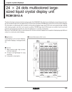 RCM1381U-A Datasheet PDF ROHM Semiconductor