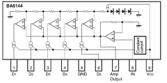 BA6144 Datasheet PDF ROHM Semiconductor