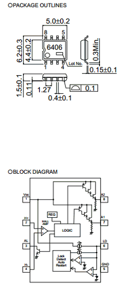BA6406 Datasheet PDF ROHM Semiconductor
