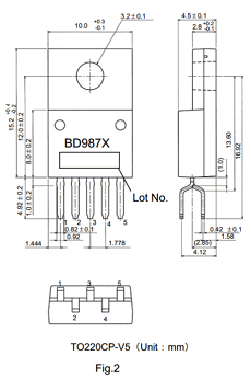 BD9873CP-V5E2 Datasheet PDF ROHM Semiconductor