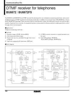 BU8872FS Datasheet PDF ROHM Semiconductor