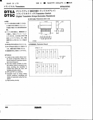 DT5A124E Datasheet PDF ROHM Semiconductor