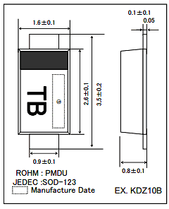 KDZ30B Datasheet PDF ROHM Semiconductor