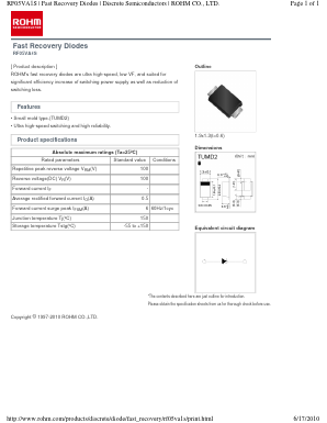 RF05VA1S Datasheet PDF ROHM Semiconductor