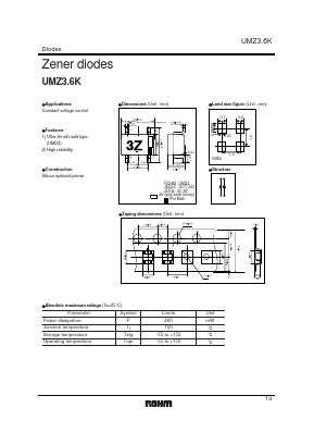 UMZ10K Datasheet PDF ROHM Semiconductor