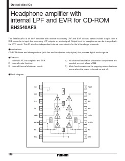 BH3540AFS Datasheet PDF ROHM Semiconductor