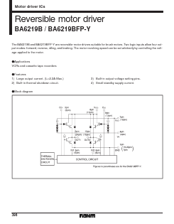 BA6219BFP-Y Datasheet PDF ROHM Semiconductor