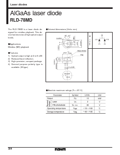 RLD-78MD Datasheet PDF ROHM Semiconductor