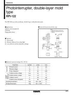 RPI-122 Datasheet PDF ROHM Semiconductor