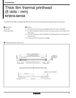 KF2008-GR10A Datasheet PDF ROHM Semiconductor