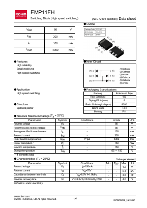 EMP11FHT2R Datasheet PDF ROHM Semiconductor