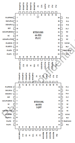 RTD2120 Datasheet PDF Realtek Semiconductor