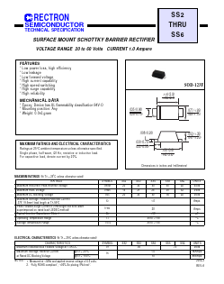 SS5 Datasheet PDF Rectron Semiconductor