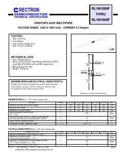 RL1N1600F Datasheet PDF Rectron Semiconductor