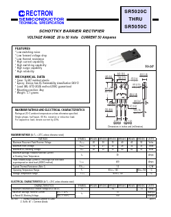 SR5035C Datasheet PDF Rectron Semiconductor