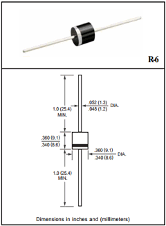 6A8 Datasheet PDF Rectron Semiconductor