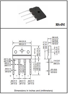 RS402M Datasheet PDF Rectron Semiconductor