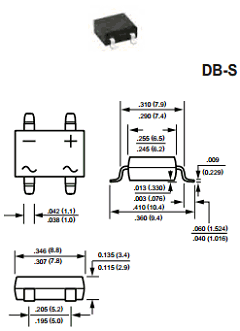 DB205S Datasheet PDF Rectron Semiconductor