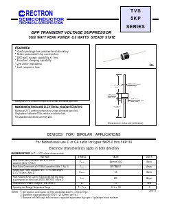 5KP20A Datasheet PDF Rectron Semiconductor