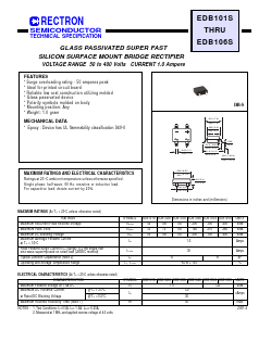 EDB102S Datasheet PDF Rectron Semiconductor