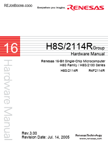 F2114RVTE20 Datasheet PDF Renesas Electronics