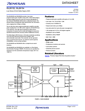 26102AVZ Datasheet PDF Renesas Electronics