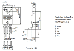 SI-3033C Datasheet PDF Sanken Electric co.,ltd.