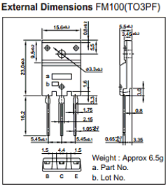 C4301 Datasheet PDF Sanken Electric co.,ltd.