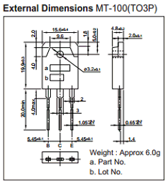 D2083 Datasheet PDF Sanken Electric co.,ltd.