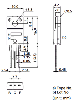 2SD2382 Datasheet PDF Sanken Electric co.,ltd.