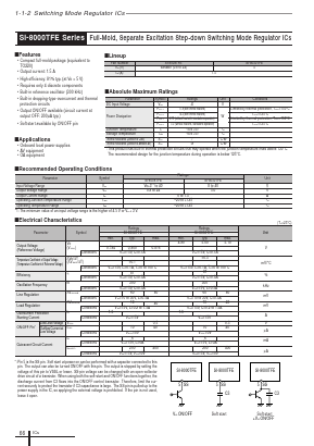 SI-8000TFE Datasheet PDF Sanken Electric co.,ltd.