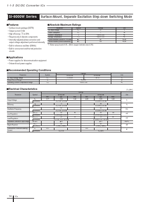 SI-8050W Datasheet PDF Sanken Electric co.,ltd.
