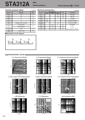 STA312 Datasheet PDF Sanken Electric co.,ltd.
