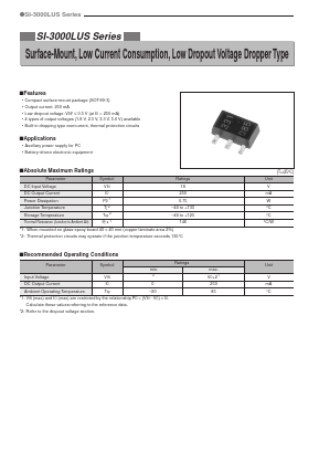 SI-3000LUS Datasheet PDF Sanken Electric co.,ltd.
