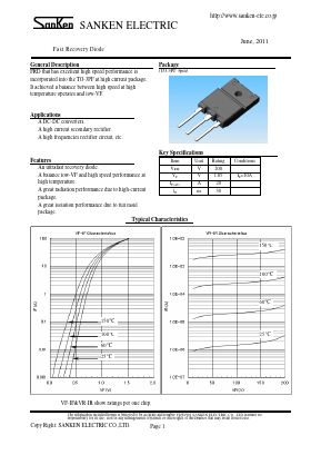 FMXS-4202S Datasheet PDF Sanken Electric co.,ltd.