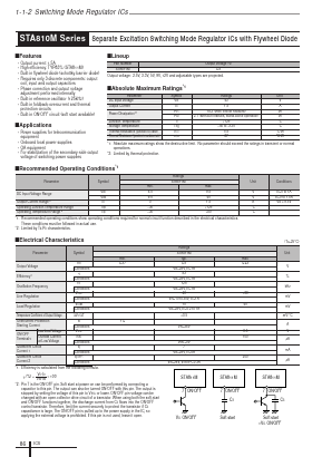 STA810M Datasheet PDF Sanken Electric co.,ltd.