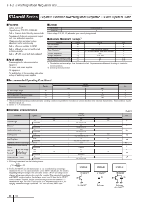STA820M Datasheet PDF Sanken Electric co.,ltd.