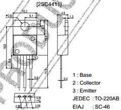 2SC4411 Datasheet PDF SANYO -> Panasonic