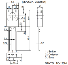 2SC5694 Datasheet PDF SANYO -> Panasonic