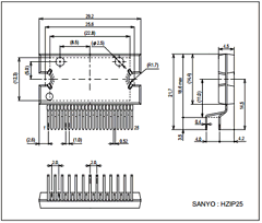 LV47011P Datasheet PDF SANYO -> Panasonic