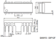 LA4192 Datasheet PDF SANYO -> Panasonic