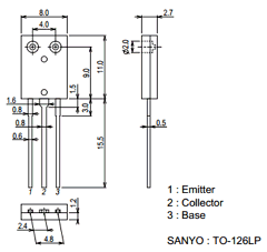 2SC3807C Datasheet PDF SANYO -> Panasonic