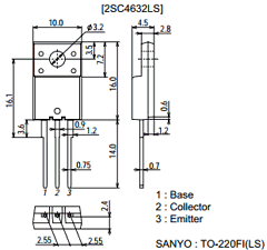 2SC4632LS Datasheet PDF SANYO -> Panasonic