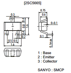 2SC5665 Datasheet PDF SANYO -> Panasonic