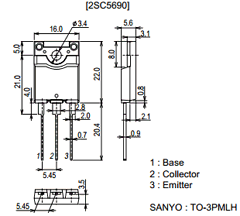 2SC5690 Datasheet PDF SANYO -> Panasonic