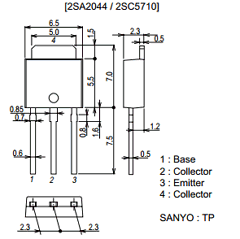 C5710 Datasheet PDF SANYO -> Panasonic